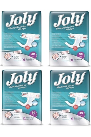 Joly Belbantlı Hasta Bezi Extra Büyük Boy XL 120 Adet
