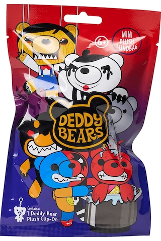 Deddys Bear Klipsli Sürpriz Paket Seri 4 Çok Renkli
