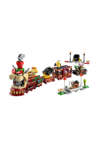 LEGO® Super Mario™ Bowser Ekspres Treni 71437 - 9 Yaş ve Üzeri Çocuklar için Nintendo® Karakteri İçeren Yaratıcı Oyuncak Yapım Seti(1392P)