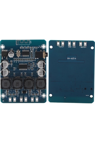 Konesam Bluetoothlu Dijital Güç Amfi Kartı Tpa3118 - 2x30w Çift Kanal, 3.5mm Aux Girişi, 4-8ohm Hoparlör Uyumlu