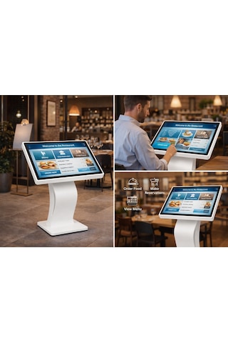 65 Touchscreen Desk Kiosk V2