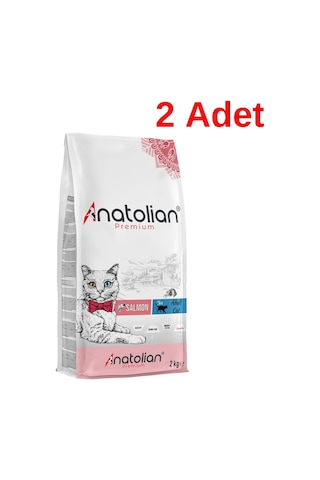 Anatolian Premium Somonlu Yetişkin Kedi Maması 2 x 2 KG