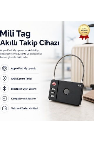 Mili Tag Valiz Takip Cihazlı Gps Apple Find My Çocuk Valiz Akıllı Konum Takip Cihazı Apple Uyumlu -959