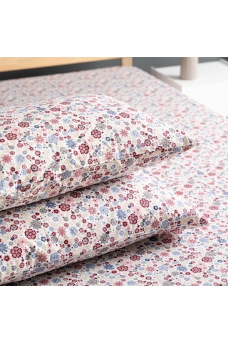 Soley Liberty %100 Pamuklu Çift Kişilik 160 X 200 Lastikli Çarşaf Seti 001