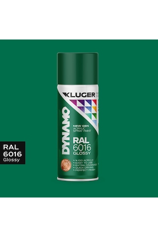 Kluger Yeşil Spey Boya Ral 6016