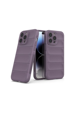 Apple Uyumlu iPhone 15 Pro Kılıf Optimum Lens Çerçeveli Silikon Kapak