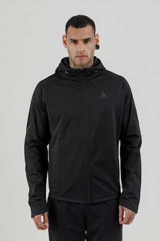 Airlife Power 22 Cr Line Tam Boy Fermuarlı Erkek Kapüşonlu Sweatshirt Siyah