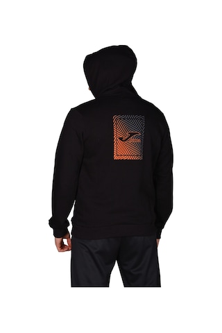 Joma Sweat Hoody Begin M - Erkek Pamuklu Siyah Sweatshirt - 42223 Siyah