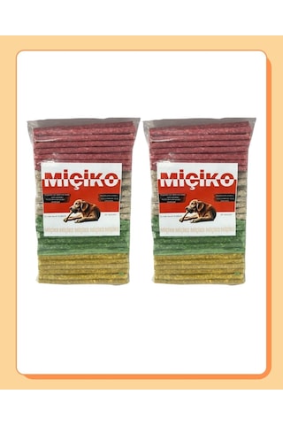 Miçiko Renkli Munchy Diş Sağlığı Ödül Çubuğu 2 x 100'lü Miçiko Renkli Munchy Diş Sağlığı Ödül Çubuğu 2 x 100'lü