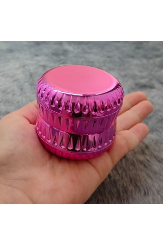 63 MM Pembe Baharat Tütün Herbal Öğütücüsü Parçalayıcı Rc85pm
