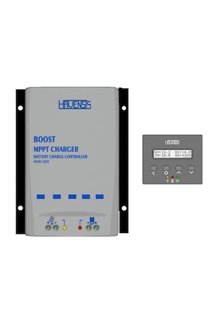 Havensis BOOST MPPT 24-72V Elektrikli Bisiklet Akü İçin Dijital Ekranlı Solar Sarj Cihazı