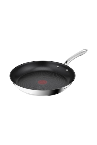 Tefal Infinite İndüksiyonlu Tava 30 Cm, Yapışmaz Kaplamalı Kızartma Tavası, İdeal Kızartma Sıcaklığında Termal Sinyal, Temizlemesi Kolay, Her Tür Sobaya Uygun, Birinci Sınıf Paslanmaz Çelik, H81507 Siyah