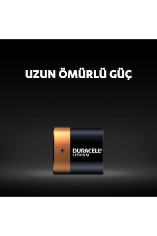 Duracell Ultra Lithium Pil DL223A Tekli Paket