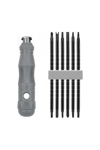 Pazly 13/17 Parçalı Çok Amaçlı Vidalama Seti - Pratik Ayarlanabilir Tornavida Takımı