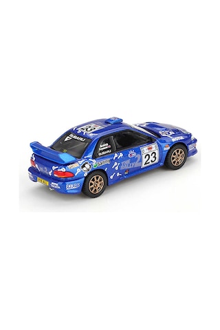 Mını Gt 1:64 Subaru Impreza Wrc99 23 2000 Acropolis Rally Blister Paket Diecast Model Araba Mavi