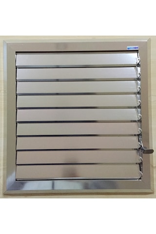 Ecovent 60X60 Alüminyum Menfez Panjur Banyo Wc Havalandırma