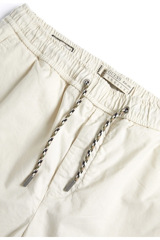 Guess Erkek Keten Karışımlı Slim Fit Pantolon M5gb79wh4ea Krem