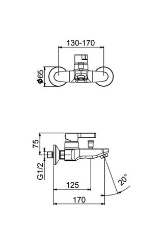 İtalyan Webert -do Re Mi Banyo Bataryası Mat Siyah Krom