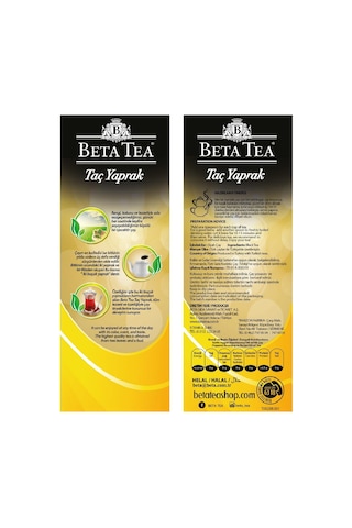 Beta Tea Taç Yaprak Siyah Çay 12x1 Kg