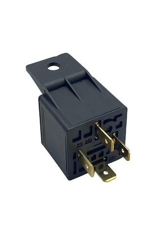 Bosch 12V 4 Uçlu 30 A Dirençli Ters Tip Ayaklı Röle