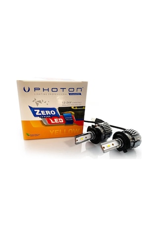 Photon Zero H7 Limon Sarısı Xtreme Yellow +3 Plus Fansız Led