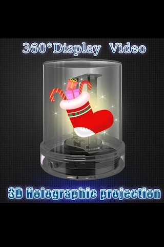 360 Masaüstü 5d Hologram 1080p Projeksiyon Fan