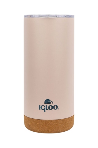 Çelik Mug Termos - Igloo - Cork - 500ml - Bej - 205695 Çok Renkli