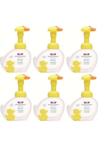 Hipp Babysanft Bebek Çocuk Pompalı El Yıkama Köpüğü 250 ML x 6