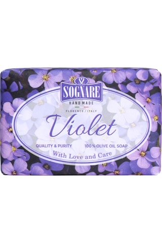 Sognare Natura Doğal Menekşe ve Zeytinyağlı Katı Sabun 175 G