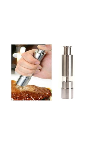 Büro Ev Ofis Mutfağı İçin Basmalı Paslanmaz Çelik Öğütücü Baharat Değirmeni Diğer