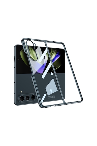 Galaxy Z Fold 5 Kılıf Zore Full Camlı Kıpta Kılıf