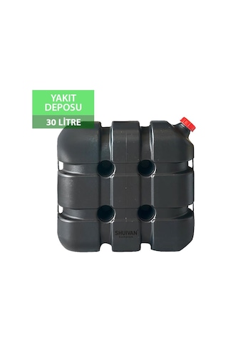 Shuıvan Webasto Tipi Isıtıcı Yakıt Deposu 30 Litre - Siyah-862 Çok Renkli