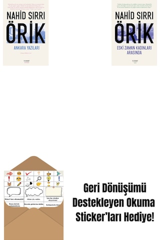 Ankara Yazıları + Eski Zaman Kadınları Arasında + Okuma Sticker'ları