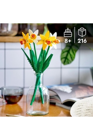 Lego 40747 Creator Nergis, Yapay Çiçek Yapım Seti, Genç Kızlar Ve Çocuklar İçin Hediye