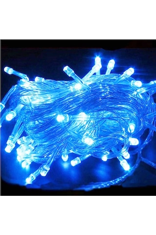 Mavi Led Işık 10 Metre 100 Led Dekor Led Işık