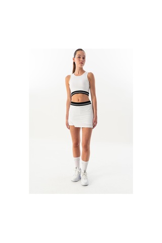 Maraton Slimfit Kadın Beyaz- Etek Beyaz-