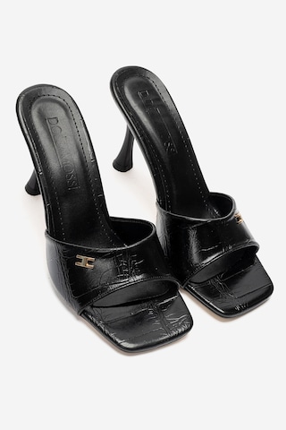 Alewomen Siyah Krokodil Gold Toka Detaylı Günlük Kullanıma Uygun 8 Cm Dossa Topuklu Kadın Terlik Siyah Krokodil Alewomen Siyah Krokodil Gold Toka Detaylı Günlük Kullanıma Uygun 8 Cm Dossa Topuklu Kadın Terlik Siyah Krokodil