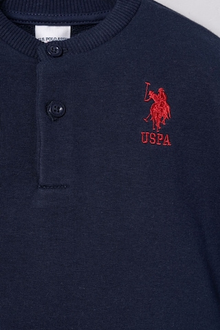 U.S. Polo Assn. Erkek Bebek Düğmeli Yaka Lacivert Uzun Kol Pijama Takım Usb3169-c-v1 Usb3169-c-v1