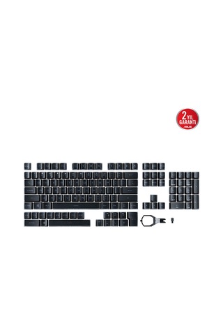 Rog Rx Switchler İle Uyumlu Pbt Doubleshot 123 Adet Keycap Set