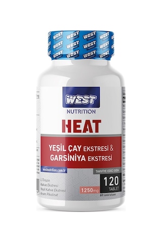 Heat Yeşil Çay - Garsiniya - Yeşil Kahve Ekstresi Krom Pikolinat