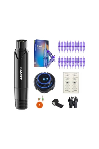 P10 Kalıcı Makyaj Seti Siyah Power Supply Cihaz Resimde Ki Ürünler Gönderilir-130795