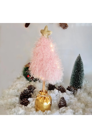 Yılbaşı Işıklı Dekor 55cm Standart