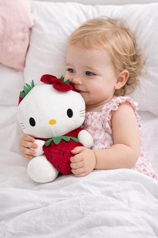 Hello Kity Peluş Oyuncak 30 Cm Kırmızı Kırmızı