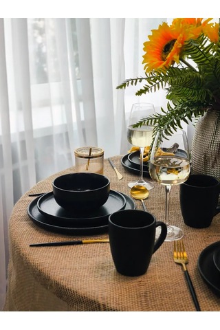 Nouvelle 2'li Fincan Seti "black Stone", 340 Ml 167318232 Siyah