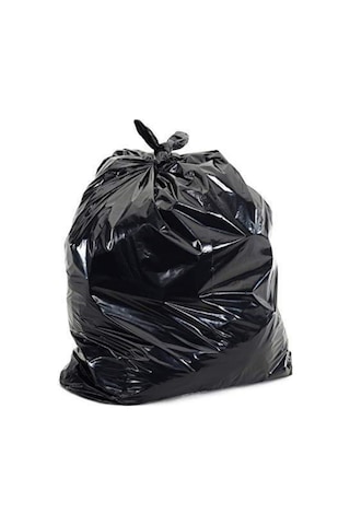 GNR Endüstriyel Jumbo Çöp Torbası Poşeti - 2 Kat - Siyah - 400 Gr. - 80x110 Cm. -10 Adetlik Rulo CT0