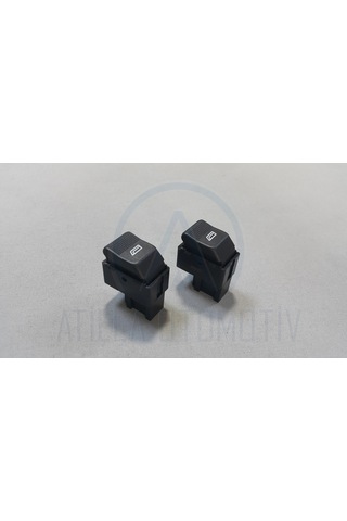 2 X Vw Polo 6n2 1999-2002 Cam Düğmesi Tekli