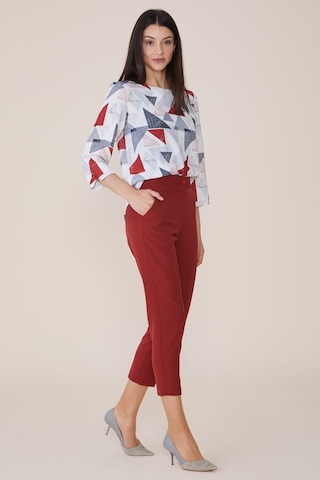 Soralline Kadın Kiremit Pantalon 1695 Kiremit