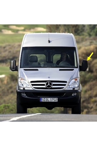 Mercedes Sprinter 07-16 Sol Dış Yan Dikiz Ayna Kapağı A0008111022