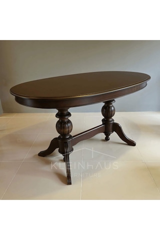 Elegansia Masa Yemek Takımı, 4 Sandalyeli Masa Takımı, Değiştirilebilir Renk Ve Kumaş Ceviz