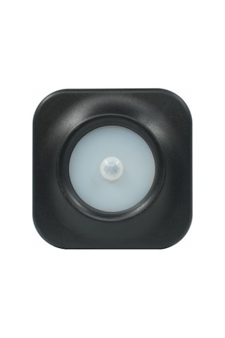 3 Watt Radar Sensörlü, Siyah Kasa, Amber Işık Merdiven, Koridor, Basamak, Hol Armatürü - Led Armatür Siyah